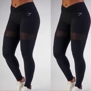 Gymshark Nikki Blackletter season 2 leggings